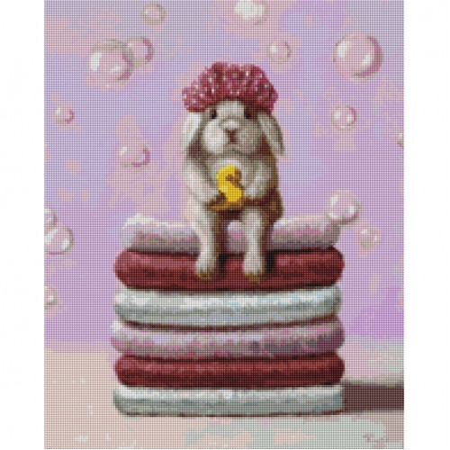 Алмазная мозаика 'Банный день' ©Lucia Heffernan DBS1218, 40x50 см