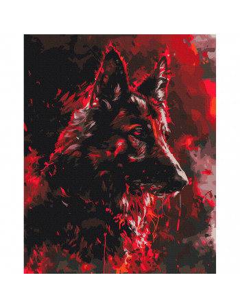 Картина по номерам 'Рубиновый Часовой' Brushme BS53942 40x50 см