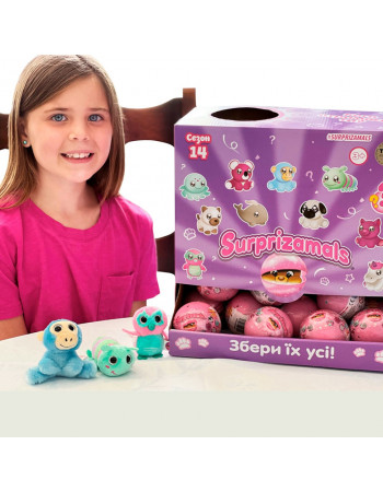 Мягкая игрушка-сюрприз Surprizamals SU03255-5024 в ассортименте