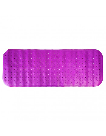 Коврик в ванную комнату на присосках MGZ-0901(Violet) 35х95 см