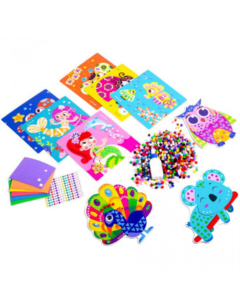 Набор для творчества 'Creative Box Сова' VT4433-08, 9 картинок