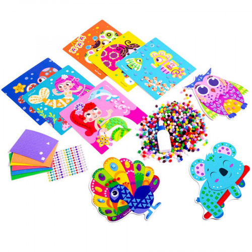 Набор для творчества 'Creative Box Сова' VT4433-08, 9 картинок