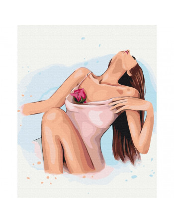 Картина по номерам 'Нежное прикосновение' © Alla Berezovska Brushme BS53456 40х50 см