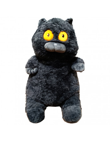 Мягкая игрушка 'Толстый кот' K15215, 60 см Черный