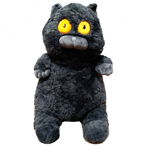 Мягкая игрушка 'Толстый кот' K15215, 60 см Черный
