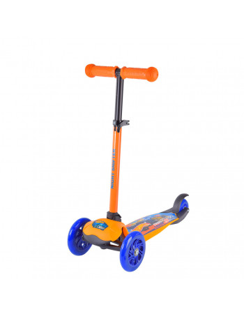 Детский самокат 'Hot Wheels' Bambi LS2212 с рюкзачком 17х20 см