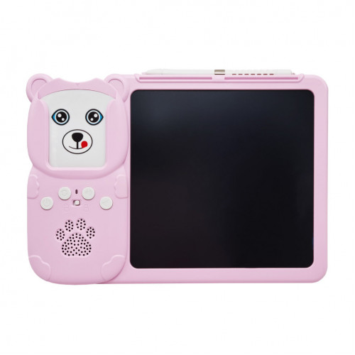 Планшет для рисования LCD Writing Tablet + озвученная азбука Монтессори Y5-2AB 255 карточек Розовый