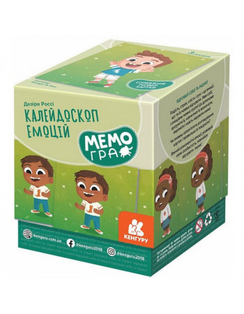Настольная игра МЕМО 'Калейдоскоп эмоций' 1349001 50 карточек