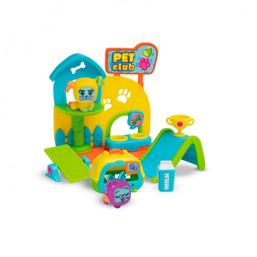 Игровой набор Питомцы на прогулке Moji Pops PMPSB216IN10, 2 фигурки, аксессуары