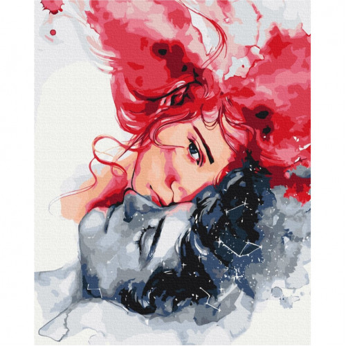 Картина по номерам 'Две вселенные' ©Karolina Bundash BS53591, 40х50 см