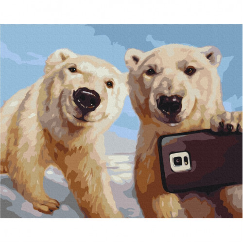 Картина по номерам 'Полярограмма' ©Lucia Heffernan BS53479, 40х50 см