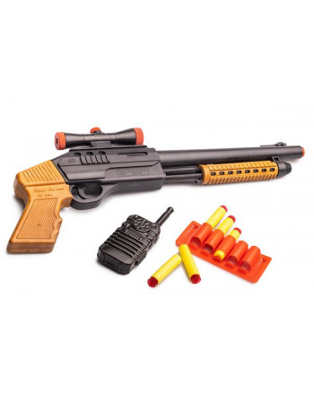 Игрушечный дробовик 'Bodyguard' с мягкими пулями Golden Gun 921GG