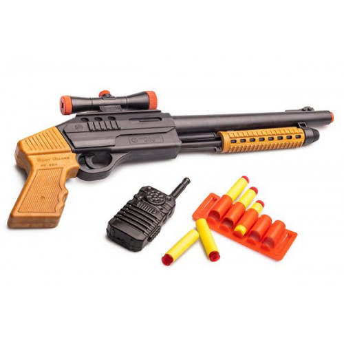 Игрушечный дробовик 'Bodyguard' с мягкими пулями Golden Gun 921GG