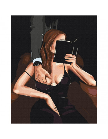 Картина по номерам 'Страстная история' © Alla Berezovska Brushme BS53455 40х50 см