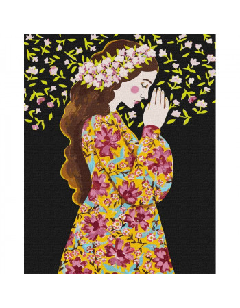 Картина по номерам 'Вера' ©olena.papka Идейка KHO2606 40х50 см