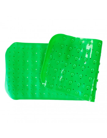 Коврик в ванную комнату на присосках MGZ-0901(Green) 35х95 см