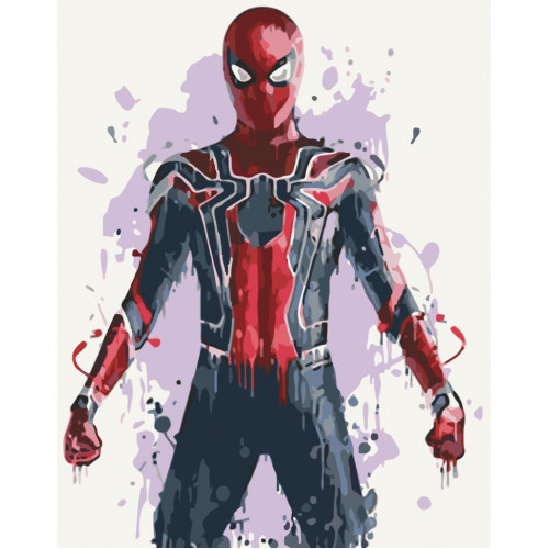 Картина по номерам без подрамника 'Spider-Man' Art Craft 16016-ACNF 40х50 см