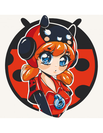 Картина по номерам 'Ladybug Bea' Art Craft 15546-AC 30х30 см
