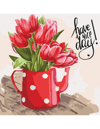 Картина по номерам. Art Craft 'Have a nice day' 40*40 см 12108