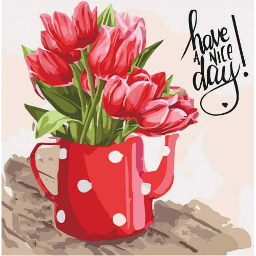 Картина по номерам. Art Craft 'Have a nice day' 40*40 см 12108