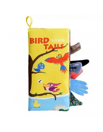Мягкая книга-шуршалка Kids Melody 6626 Птицы