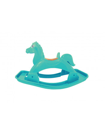 Лошадка-качалка Doloni Toys 05550/7 Бирюзовая