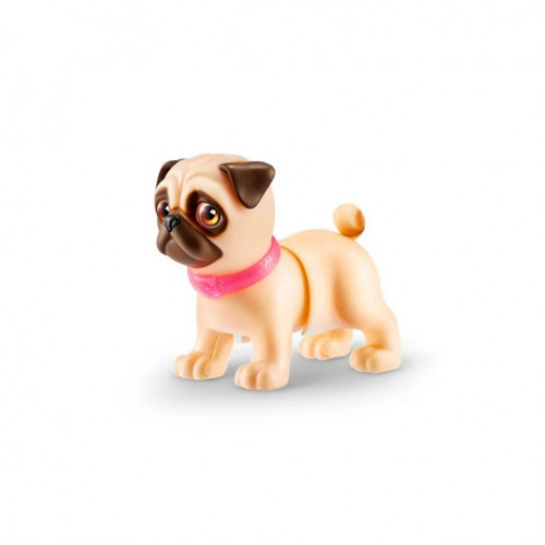 Интерактивный щенок Игривый Мопс PETS ALIVE 9530SQ1-4 ходит виляет хвостиком