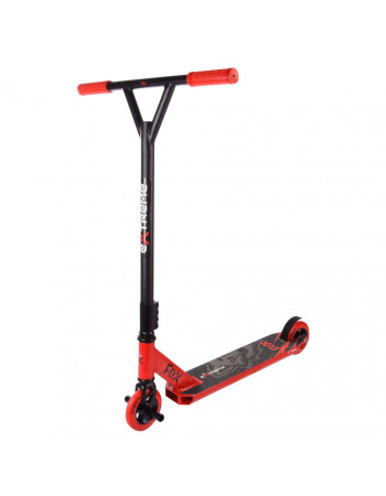 Самокат трюковый 2-х колёсный TR21005 (RL7T) Extreme Motion FOX, PU 110 мм Красный