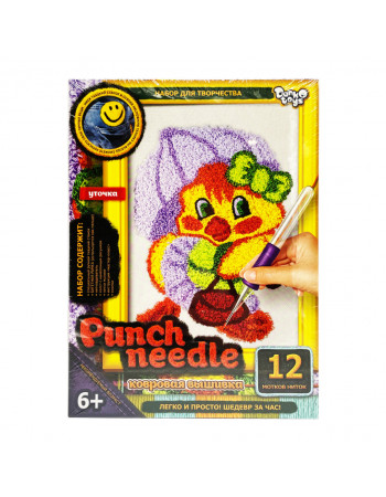 Набор для творчества 'Punch Needle: Утенок' PN-01-03 ковровая вышивка