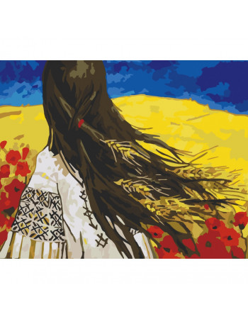 Картина по номерам 'Свободная Украина' Art Craft 10340-AC 40*50 см