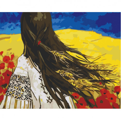 Картина по номерам 'Свободная Украина' Art Craft 10340-AC 40*50 см