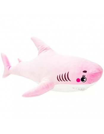 Игрушка плюшевая 'Акула' FWPTSHARK22PK0080 розовая 80 см
