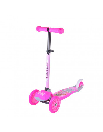 Детский самокат 'Barbie' Bambi LS2211 с рюкзачком 17х20 см