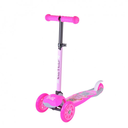 Детский самокат 'Barbie' Bambi LS2211 с рюкзачком 17х20 см