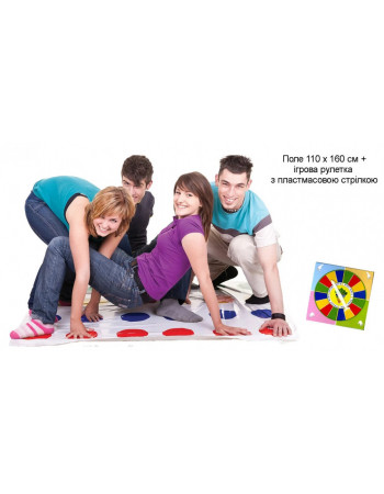 Игра 'Твистер' 85297 с рулеткой