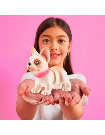 Интерактивный щенок Игривый Бульдог PETS ALIVE 9530SQ1-1 ходит виляет хвостиком