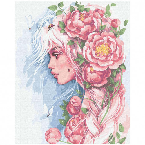Картина по номерам 'Расцветающая душа' ©lesya_nedzelska_art Идейка KHO4954 40х50 см