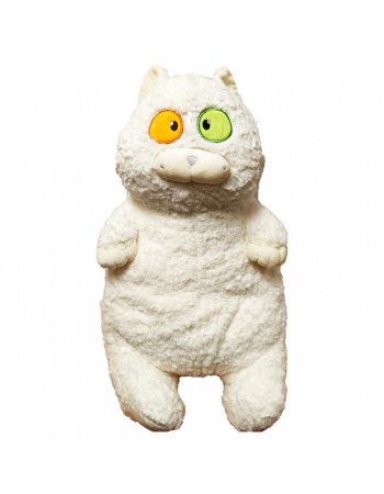 Мягкая игрушка 'Толстый кот' K15215, 60 см Белый