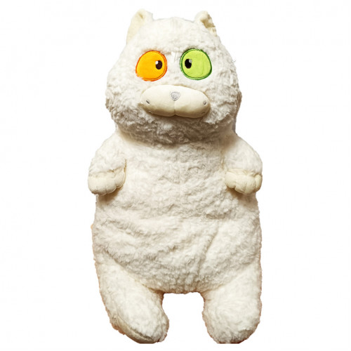 Мягкая игрушка 'Толстый кот' K15215, 60 см Белый