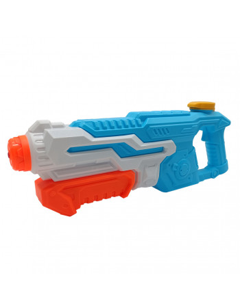 Водяной бластер детский MR0505(Light-Blue) помпа 37,5 см Голубой