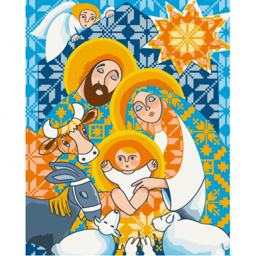 Картина по номерам 'Рождество' ©mosyakart 10066-AC Art Craft 40*50 см