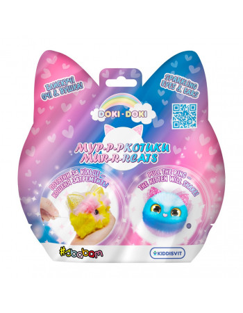 Мягкая коллекционная дрожащая игрушка-сюрприз Мур-р-котики #sbabam 126/CN24 'Doki Doki'