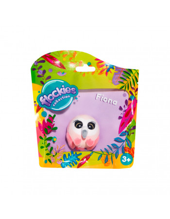 Коллекционная игрушка-фигурка Фламинго Фиона Flockies FLO0115
