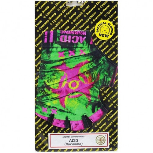 Игровые перчатки 'AciD Кислота' GLO-AC