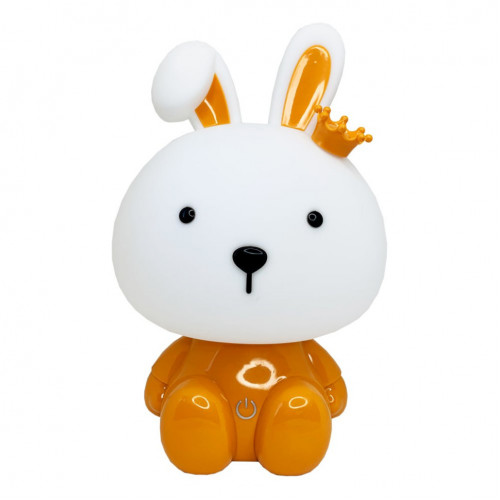 Ночник детский 'Зайка с короной' MGZ-1405(Orange) сетевой, питание от USB