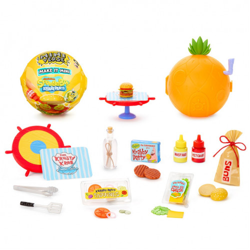 Игровой набор для творчества 'Вкусности Красти Краб' MGA's Miniverse 599296 серии 'SpongeBob'