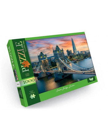 Пазл 'Tower Bridge, London' Danko Toys C1000-12-06, 1000 эл.