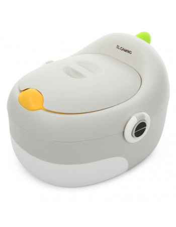 Детский горшок 'MULTI POTTY' ME 1142 MULTI POTTY Gray, накладка на унитаз, подставка для ног