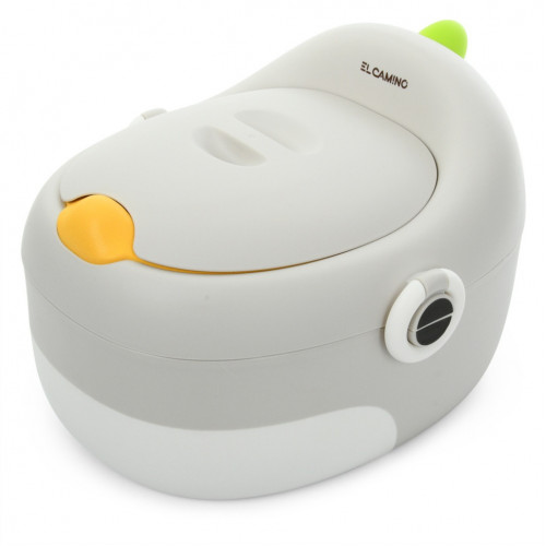 Детский горшок 'MULTI POTTY' ME 1142 MULTI POTTY Gray, накладка на унитаз, подставка для ног