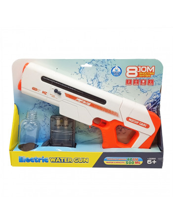 Детский водяной автомат WATER GUN 8005C, на аккумуляторе Оранжевый